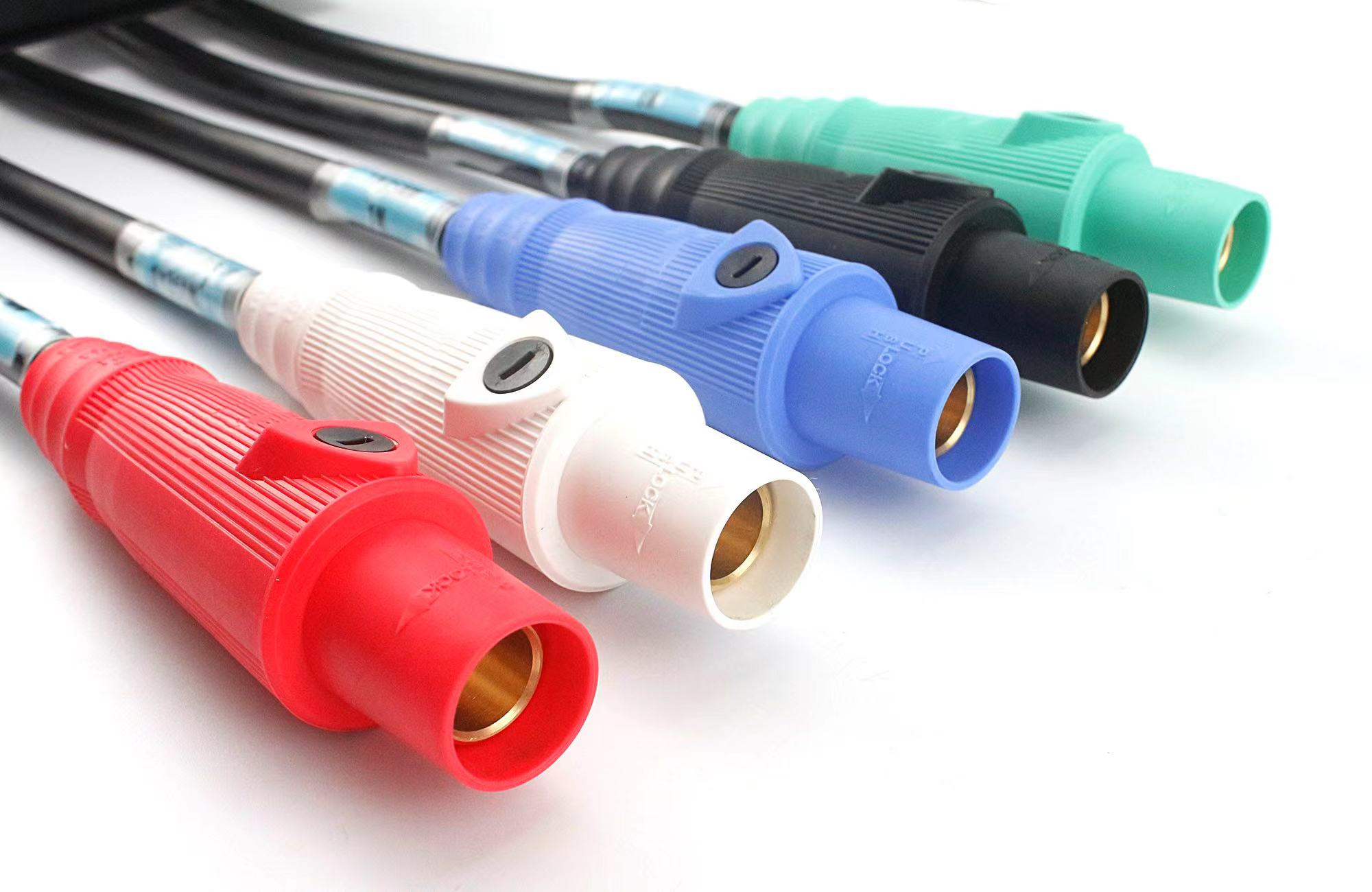 Hubbell HBL300 Cam-Lock Wire Set – #6 To 2/0 AWG, Female Camlok Connector Kit Series 16