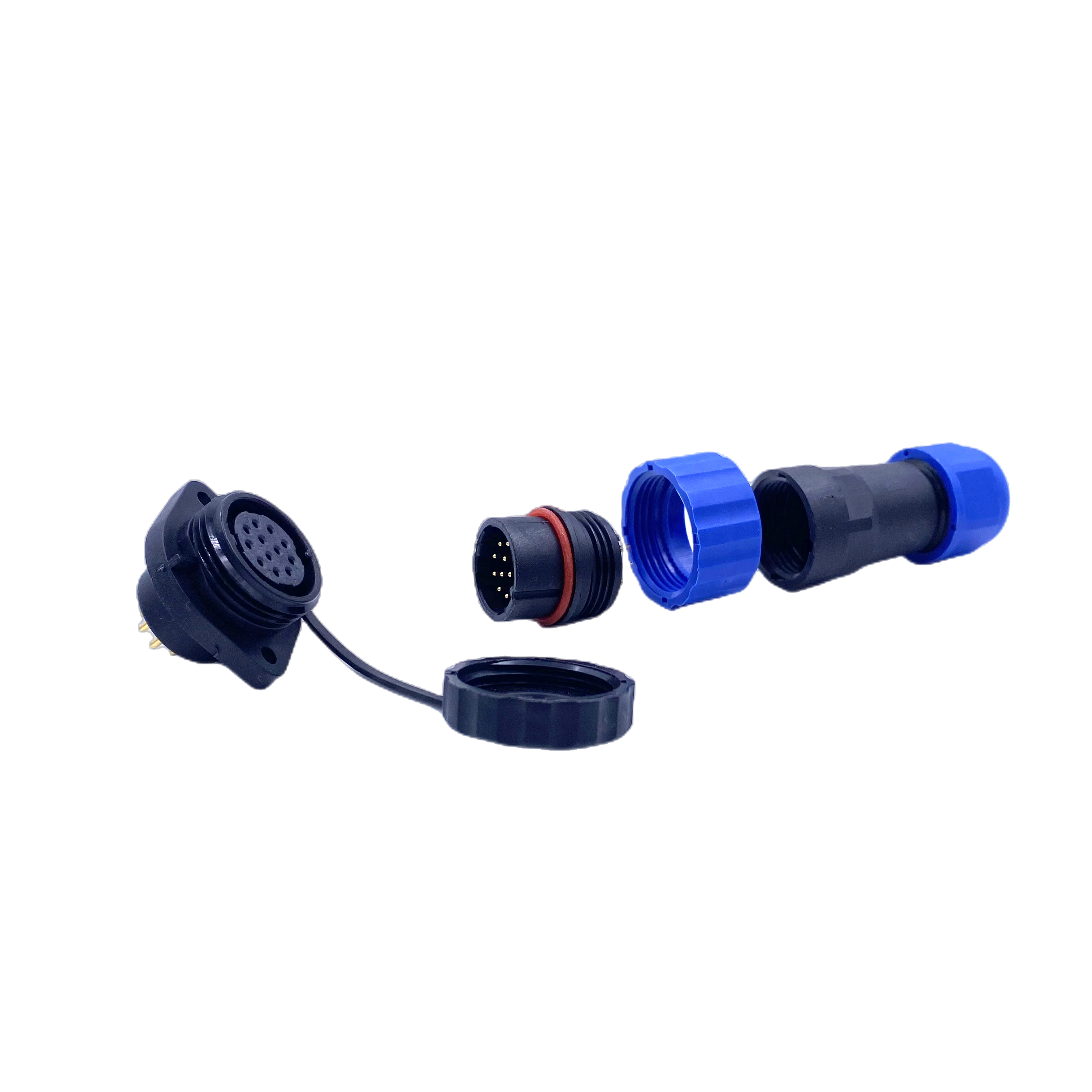 ZBLZGP SD20 Connettore Impermeabile IP68 Circolare LED Cavo Di - 3