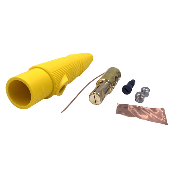 thumbnail image 2 of Hubbell HBLMCAPBK Protective Cap For 300/400A Single Pole Cam Lock Connectors 2 of 6