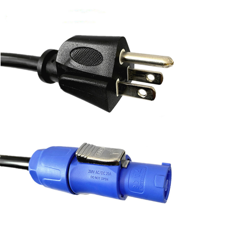 Wholesale Wholesale Microphone Xlr Connector - Powercon Blue to 3